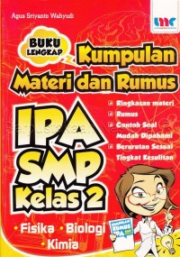 Image of Kumpulan materi dan rumus IPA SMP kelas 2 : fisika, biologi, kimia