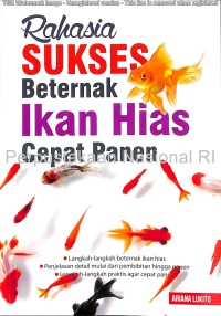 Image of Rahasia sukses beternak ikan hias cepat panen