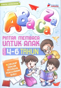 Image of A ba ca za : pintar membaca untuk anak usia 4-6 tahun = lengkap dengan petunjuk penggunaan buku