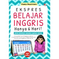 Image of Ekspres Belajar Bahasa Inggris Hanya 6 Hari
